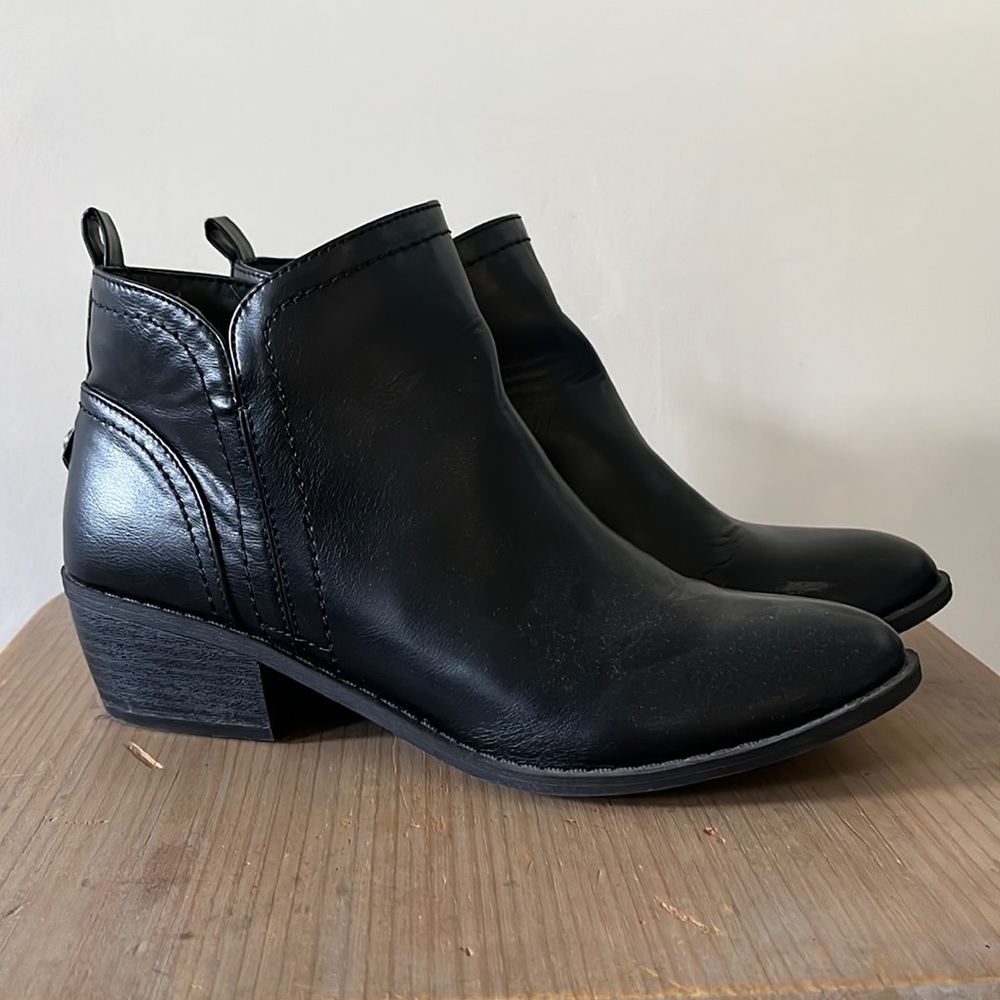 GUESS Black Booties